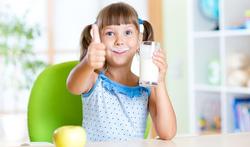 Slanker door volle melk op jonge leeftijd?