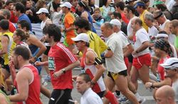 Pijnstillers voor marathon zijn gevaarlijk