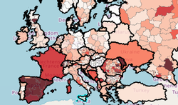 Covid-19 en Europe : quels pays et quelles régions sont les plus touchés ? (carte interactive)