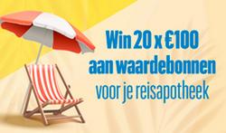 Win een waardebon van €100 voor je reisapotheek!