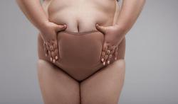Fupa: vet aan onderbuik, boven schaambeen
