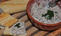 Rillettes de maquereau et de sardine au fromage frais