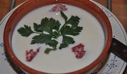 Soupe de chou-fleur au chorizo